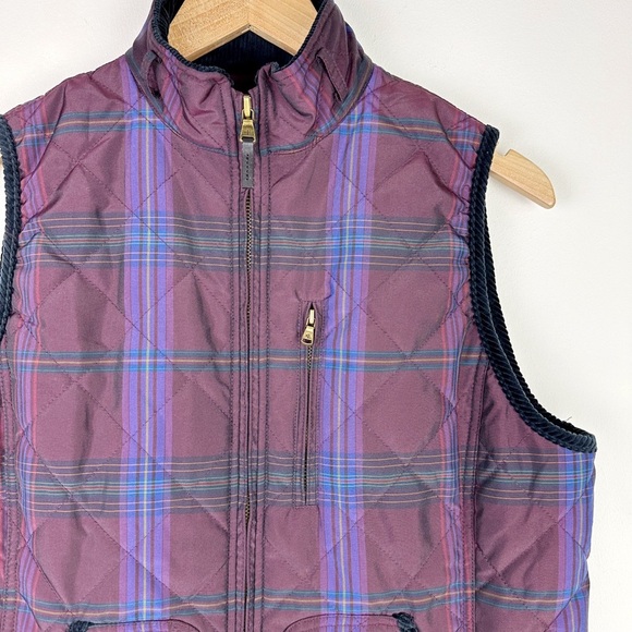 Lauren Ralph Lauren Plaid Quilted Vest - Picture 5 of 9